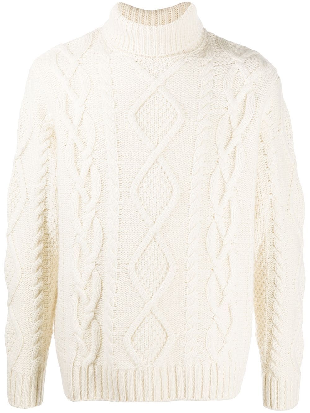 cable-knit jumper - 1