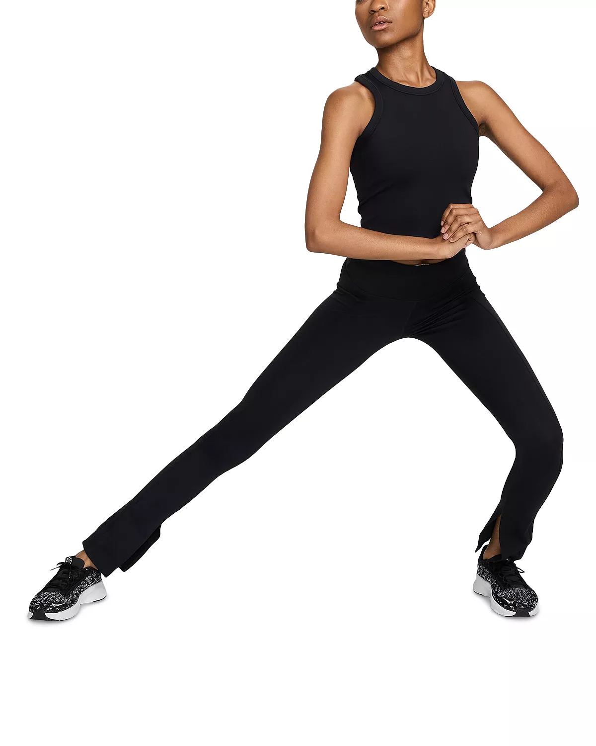 Fitted Racerback Crop Tank - 2