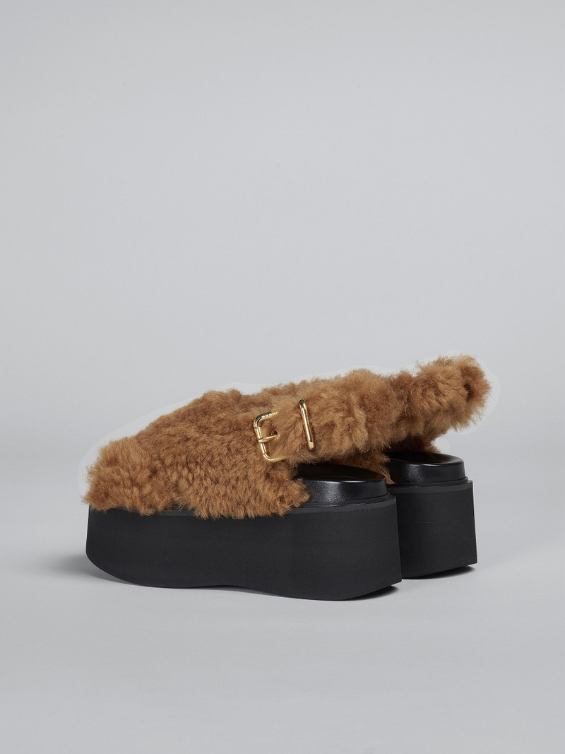 Marni SHEARLING WEDGE outlook