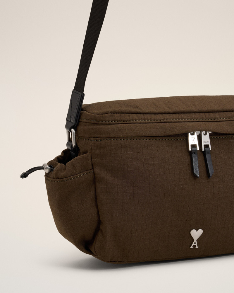 GREEN CANVAS AMI DE COEUR MESSENGER BAG 5