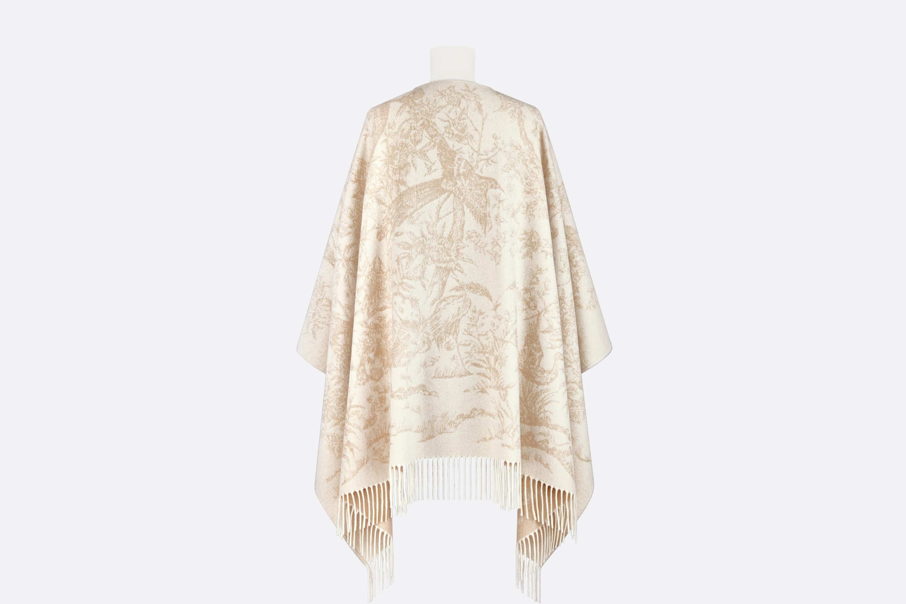 Dior Jardin d'Hiver Poncho - 4