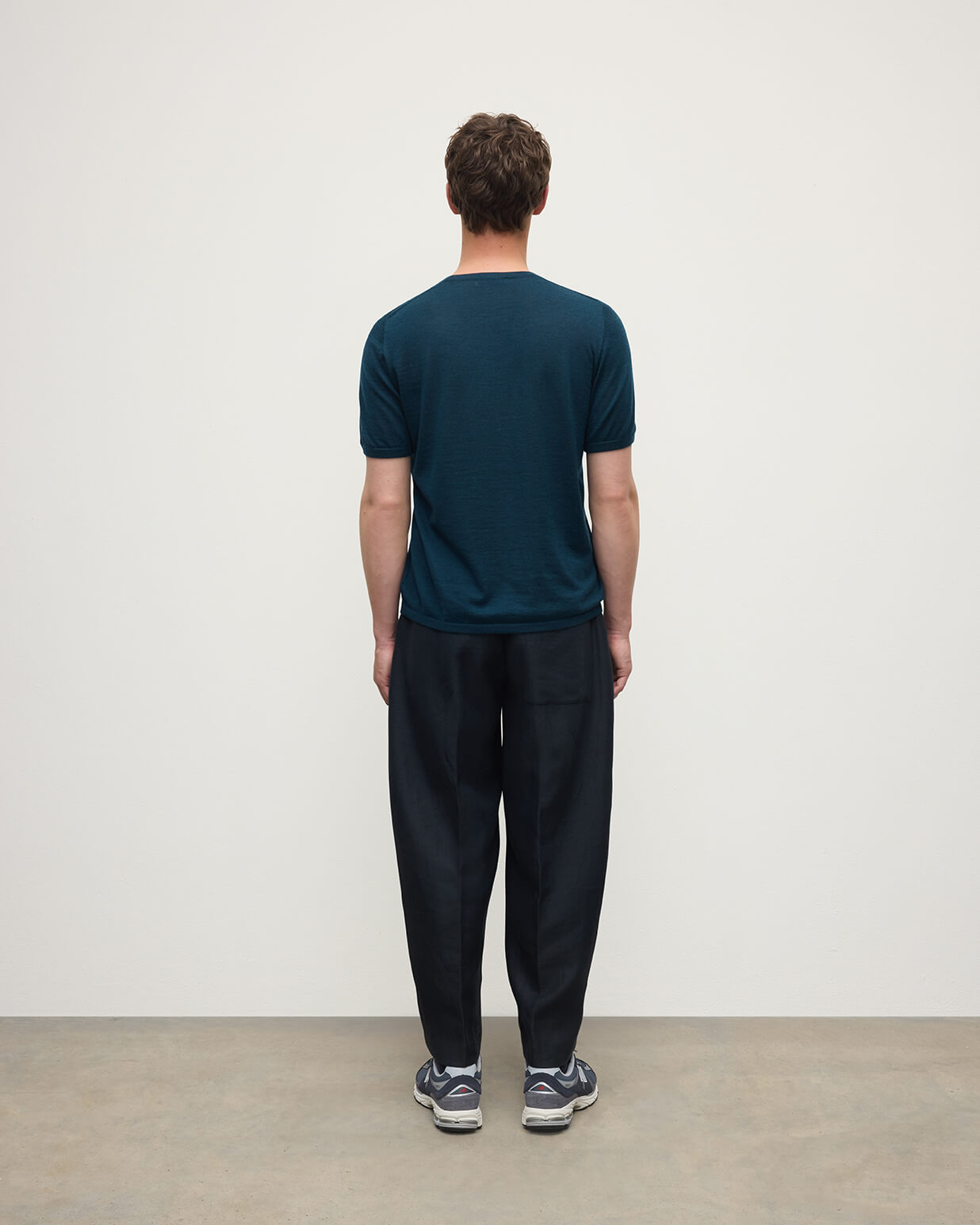 Green Superfine Cashmere T-Shirt - 4