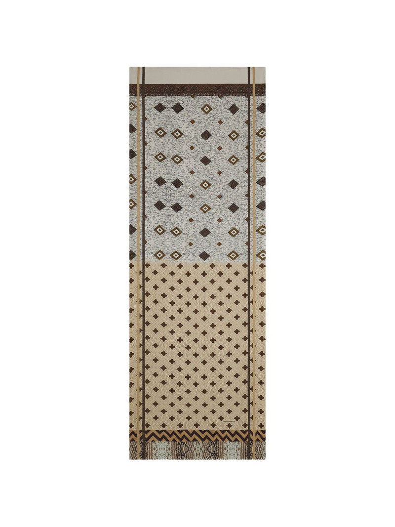 Aloesta geometric print scarf 1