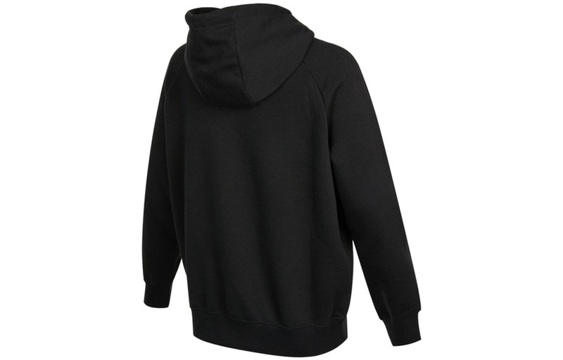 Nike (WMNS) Nike NSW Graphic Hoodie 'Black Green' DO7197-010 outlook