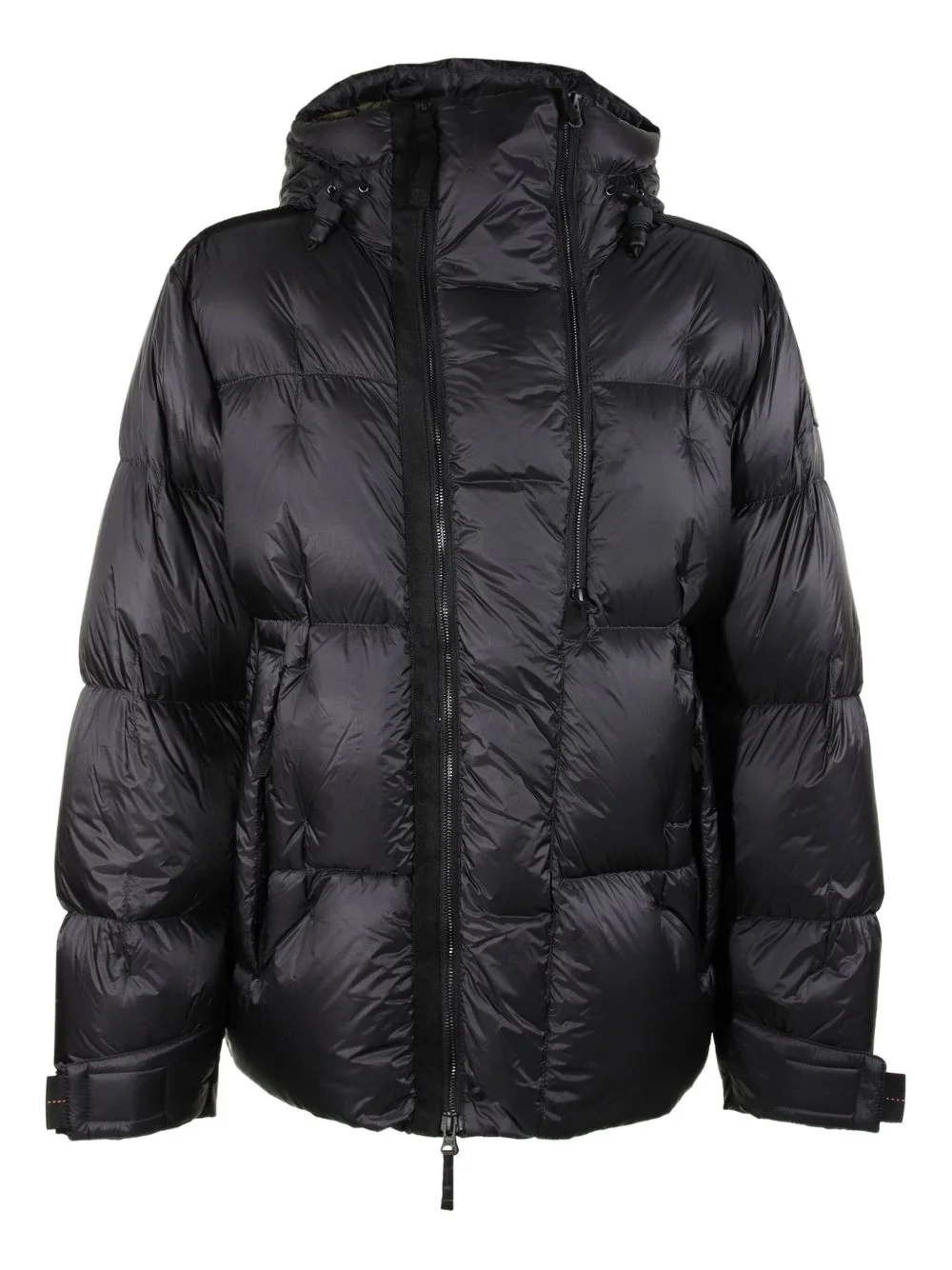 hooded down jacket - 1
