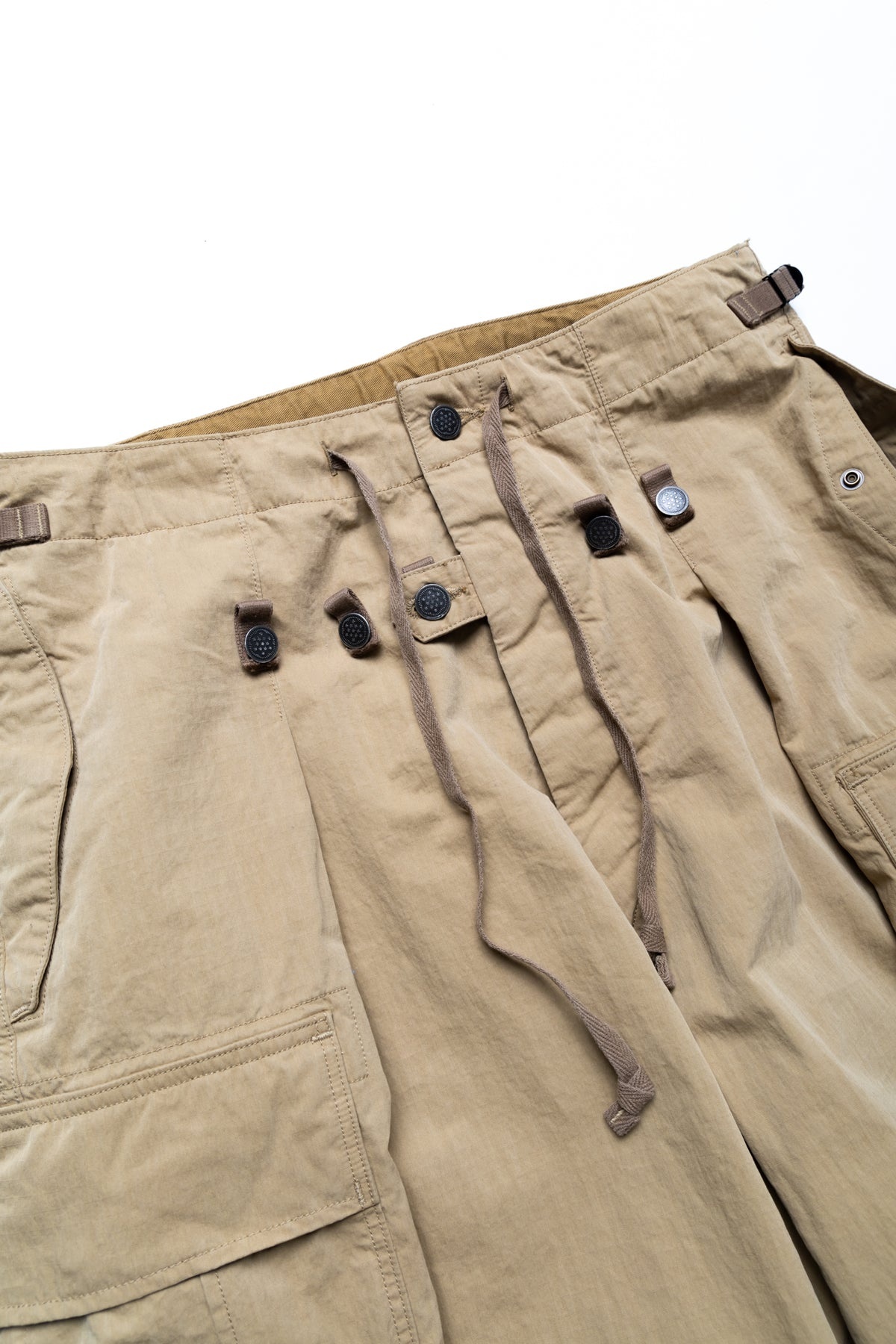 Rip Stop JUMBO Cargo Pants - Beige - 9
