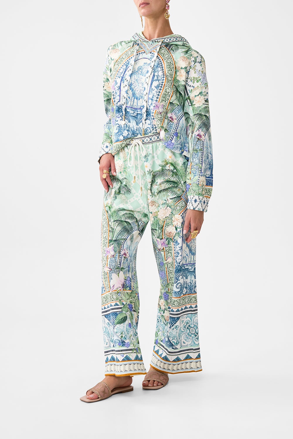 STRAIGHT LEG TRACK PANT - 4