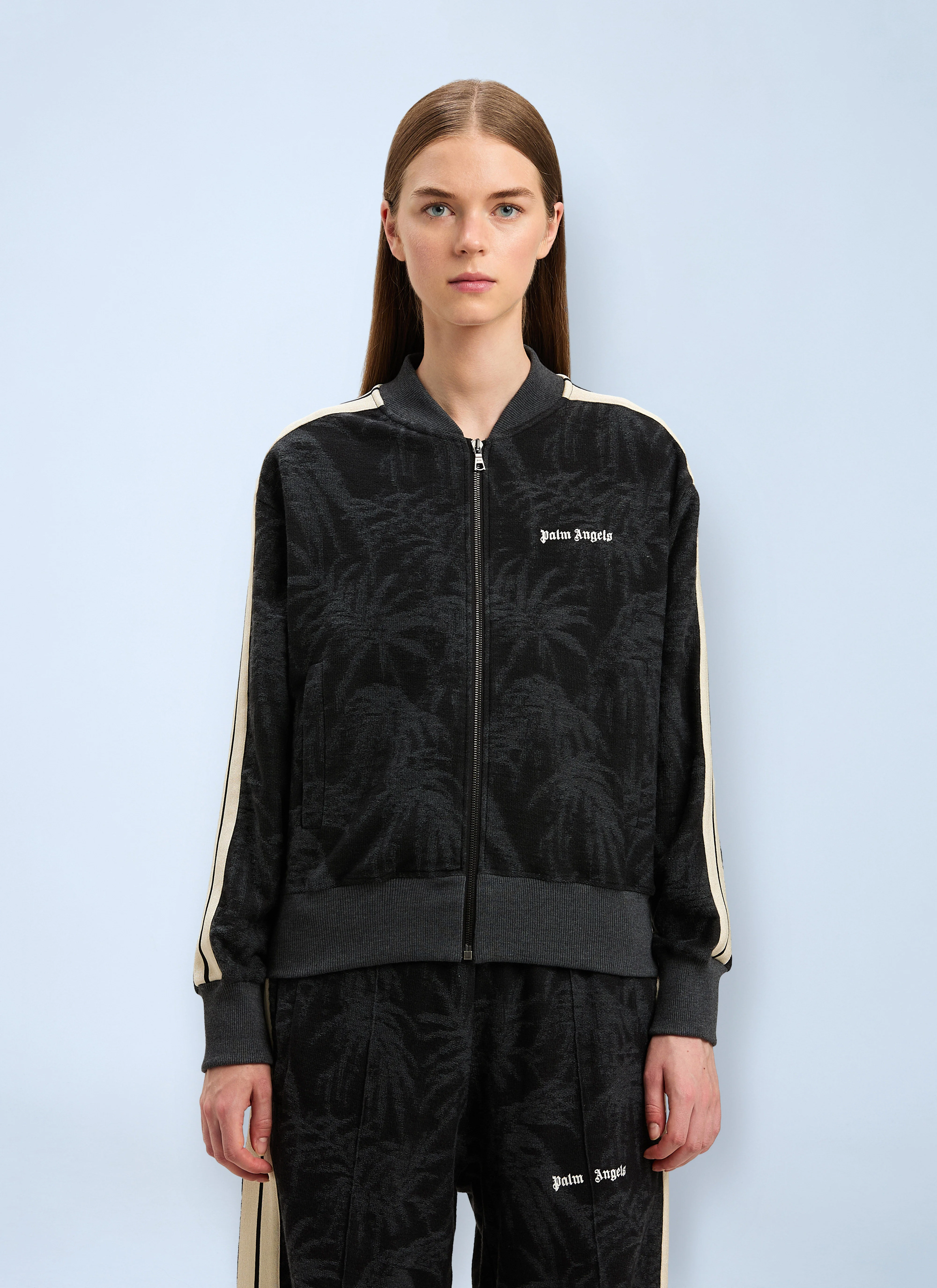 Palm Jacquard Track Jacket - 1