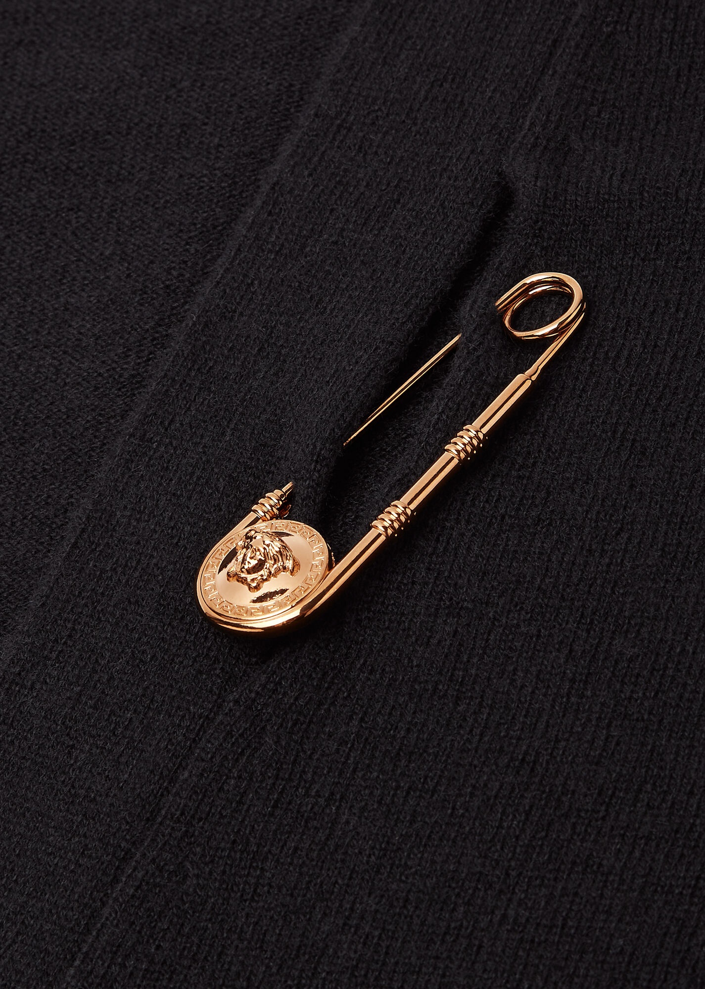 Safety Pin Cashmere Cardigan - 5