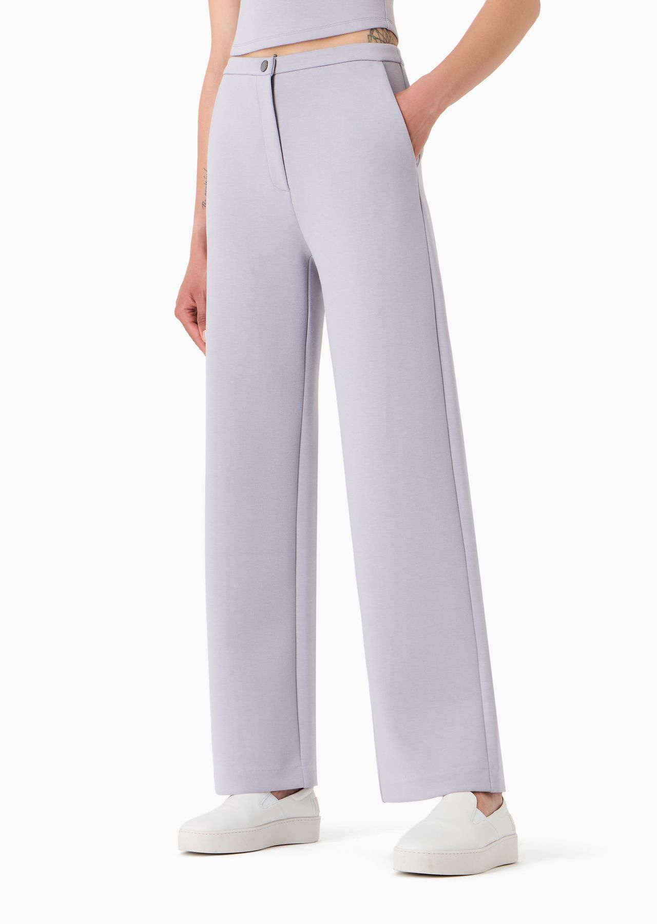 Jersey and scuba trousers with jelly eagle patch - 2