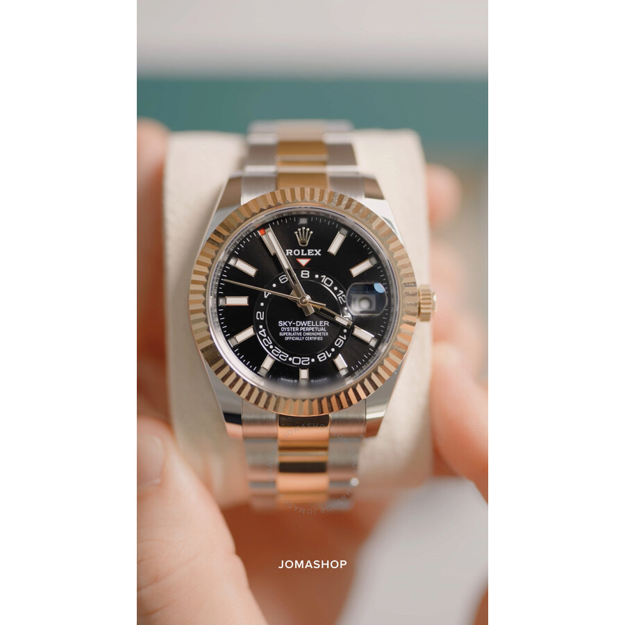 Rolex Sky-Dweller GMT Automatic Chronometer Black Dial Men's Watch 336933-0003 - 5