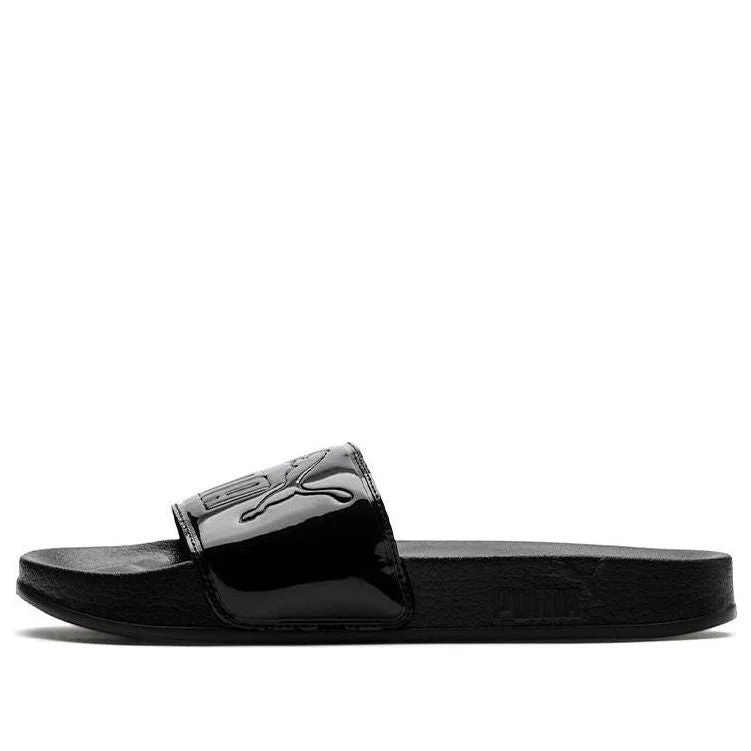 (WMNS) PUMA Leadcat Patent Slide Black 367282-01 - 1