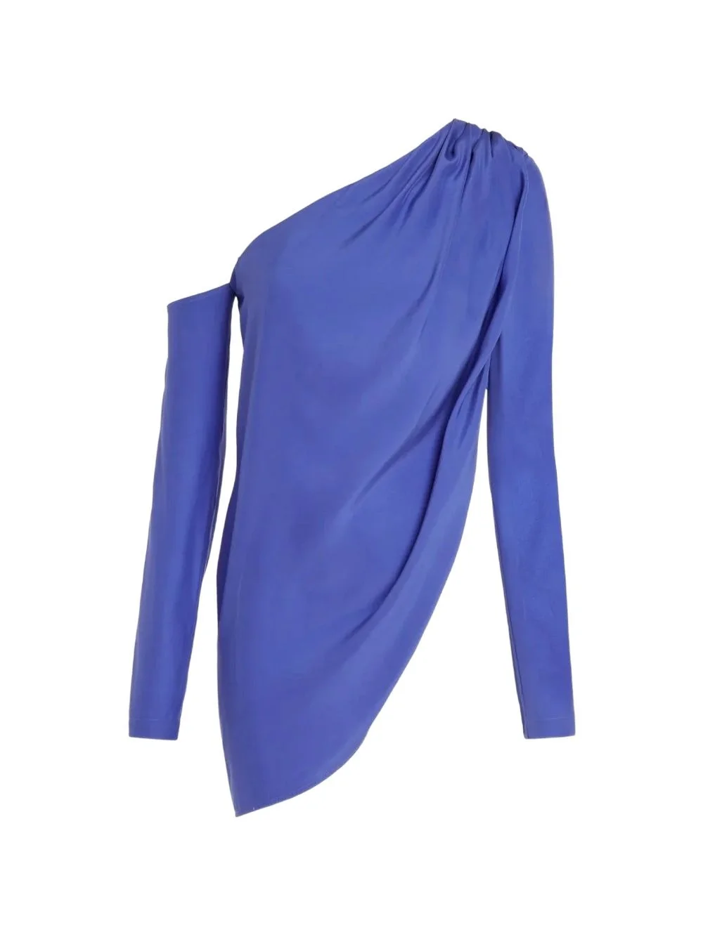 Toho one-shoulder silk blouse - 1