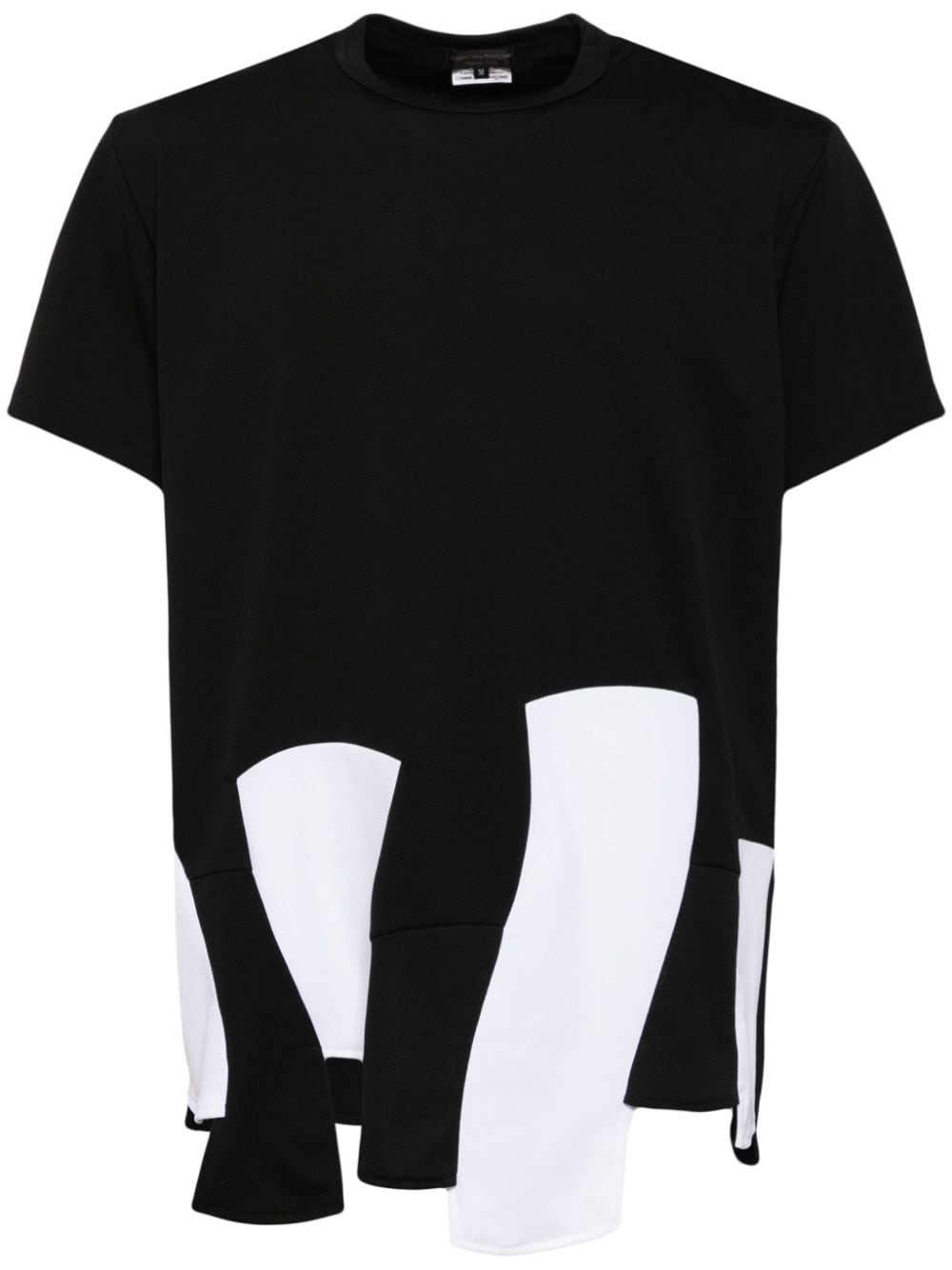 paneled T-shirt - 1