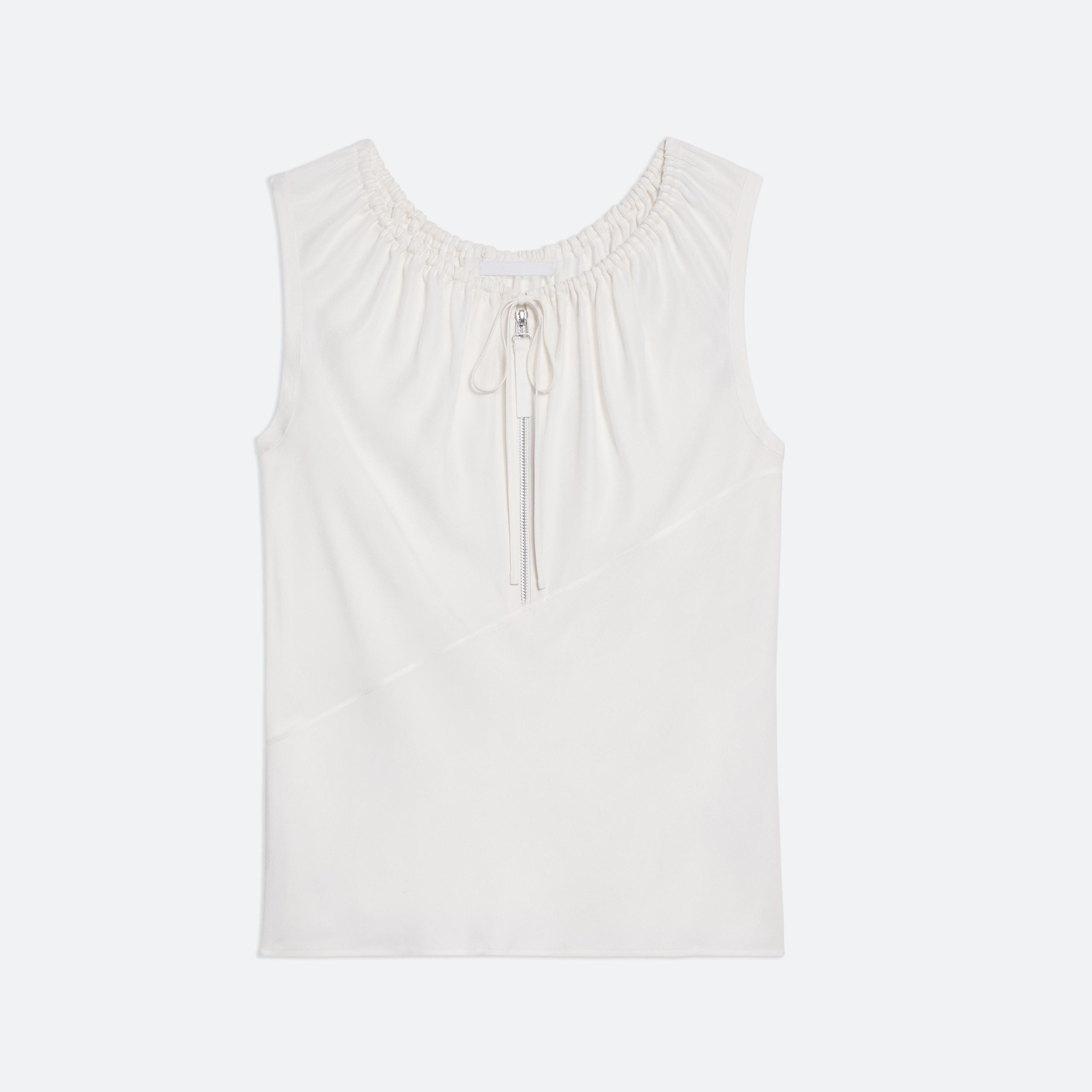 DRAWSTRING SLEEVELESS TOP - 1