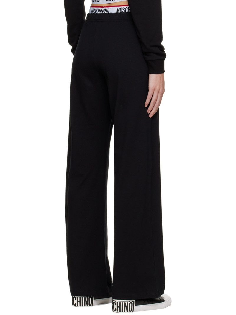 Black Stretch Pyjama Pants 3