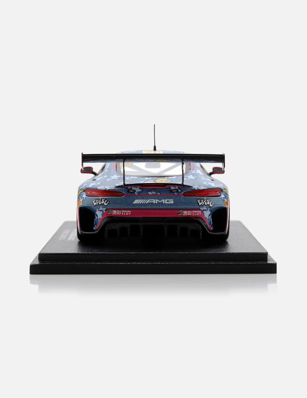 EVISU KIZZU X MERCEDES-AMG GT3 1:43 SCALE MODEL CAR - 6