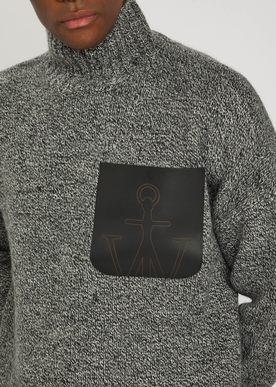 JW Anderson Logo Wool-blend Jumper - 5