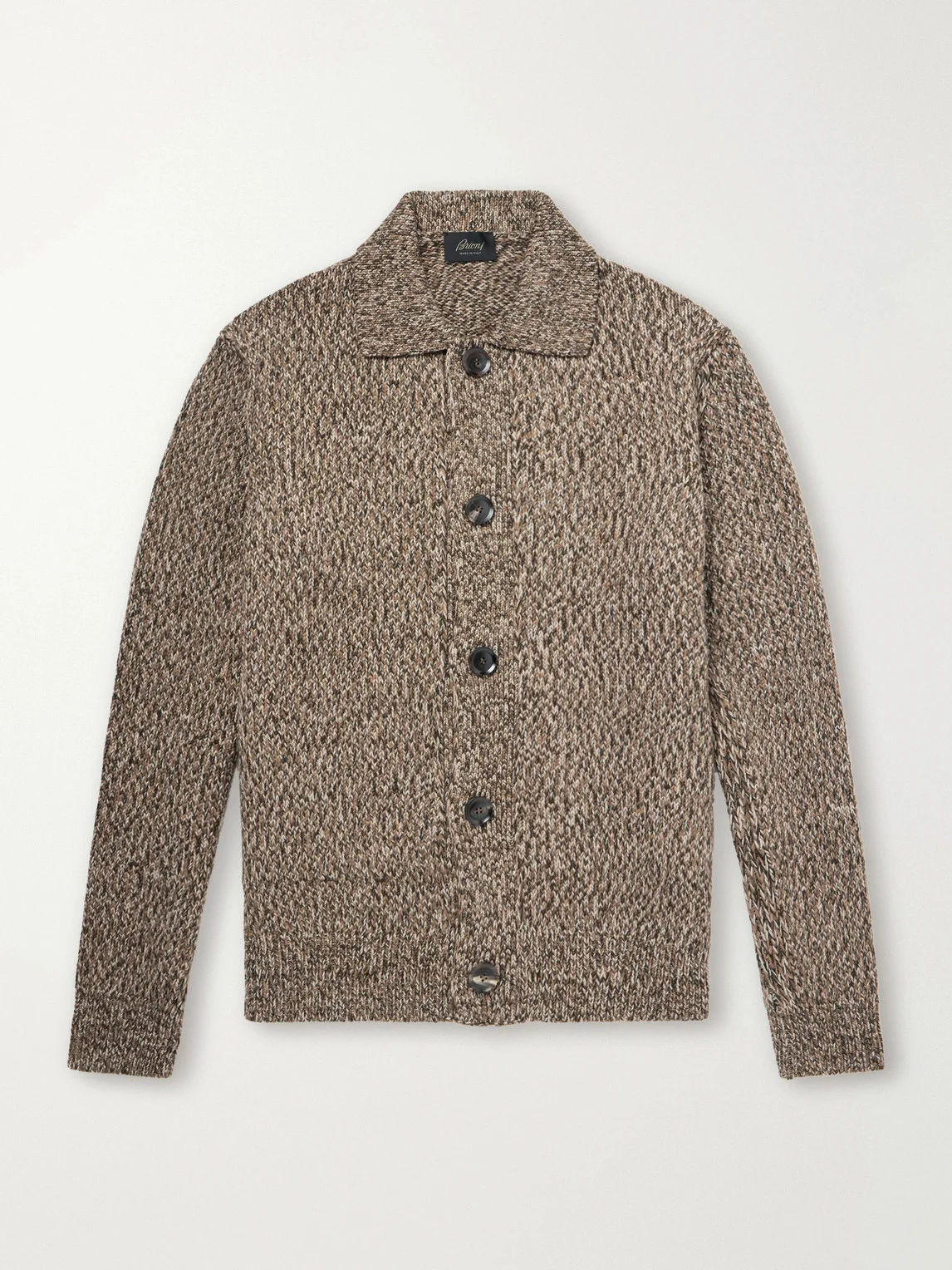 Wool-Mouliné Sweater - 1