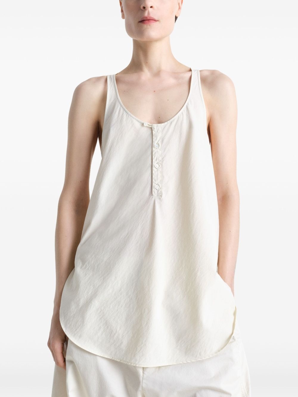 bias cut tank top - 3