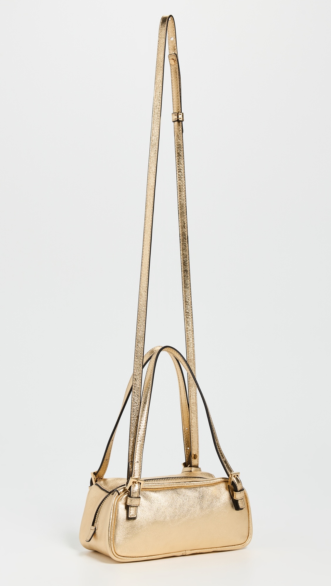 Mini Shoulder Lamb Leather Bag - 3