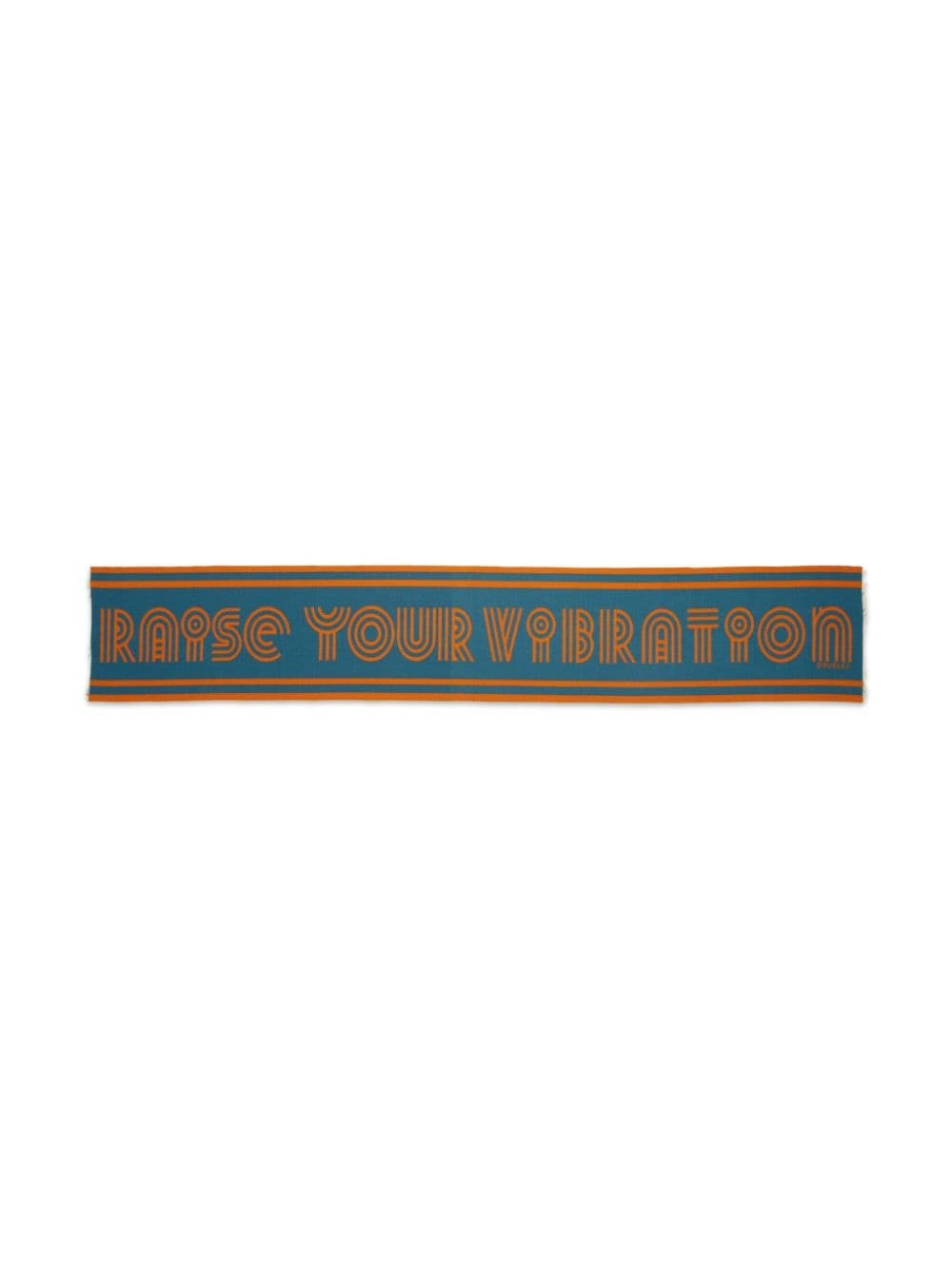 Raise Your Vibration striped scarf - 3