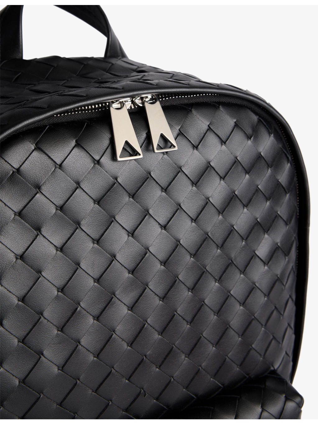 Intrecciato Leather Backpack - 4