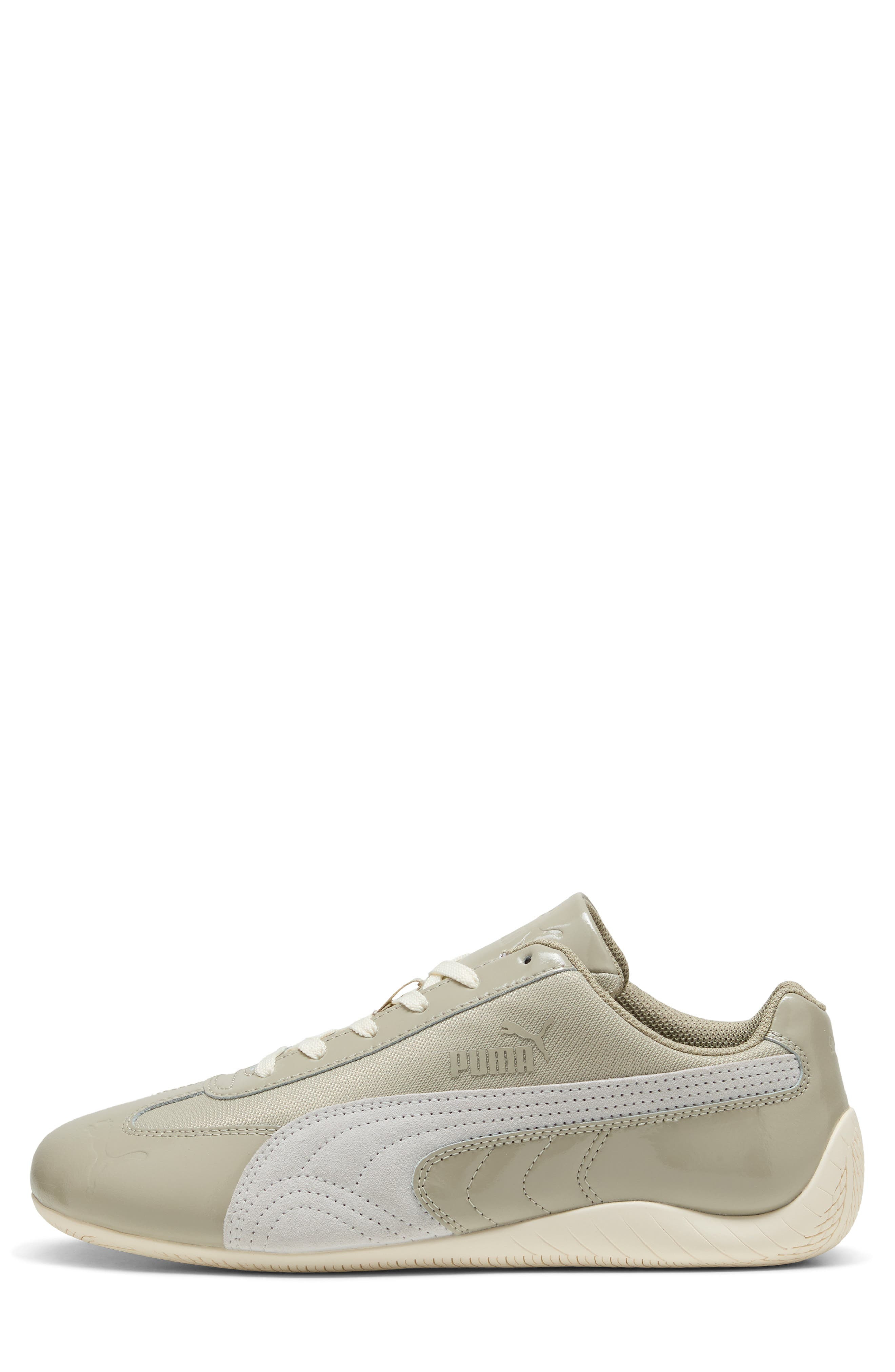 PUMA Speedcat Patent Sneaker in Pebble Gray/Feather Gray at Nordstrom - 4