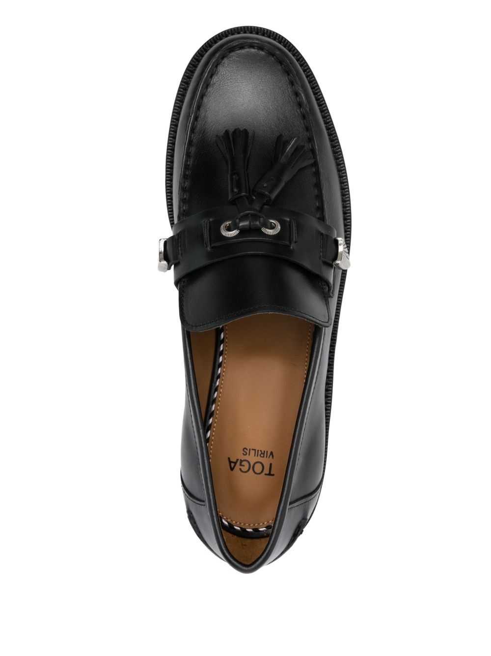 leather loafers - 4