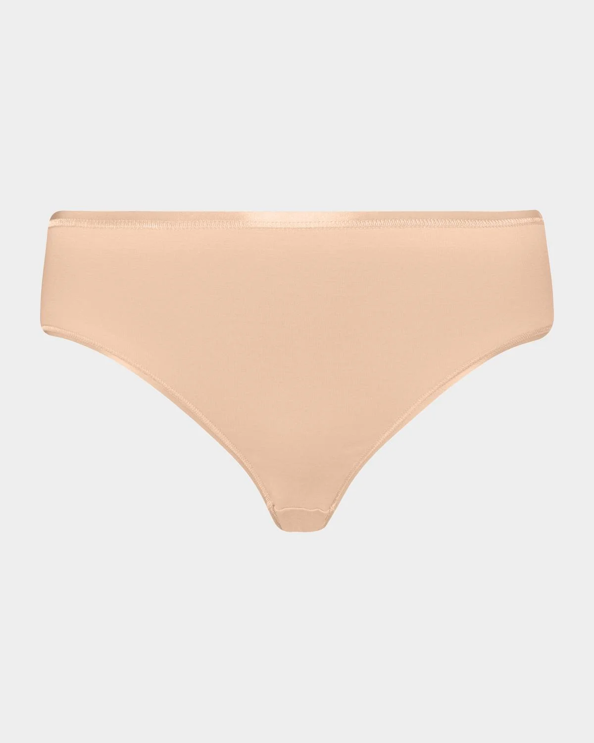 Cotton Seamless High-Leg Briefs - 1