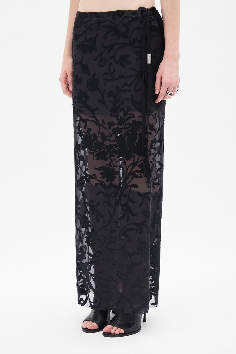 Ann Demeulemeester Eveline Long Bias Skirt outlook