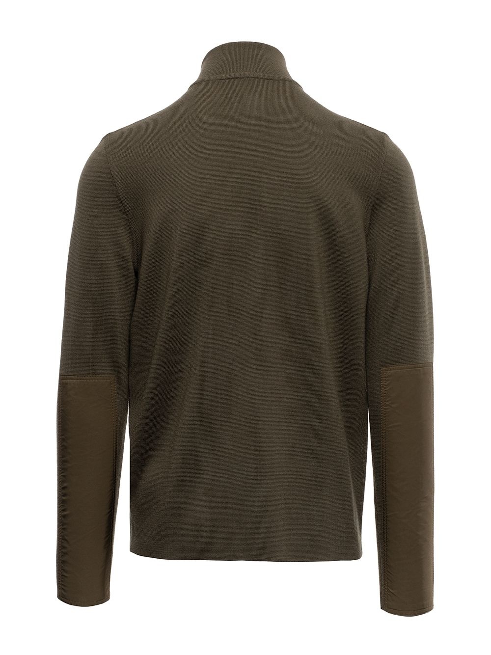 zip-up knitted outdoors jumper - 5