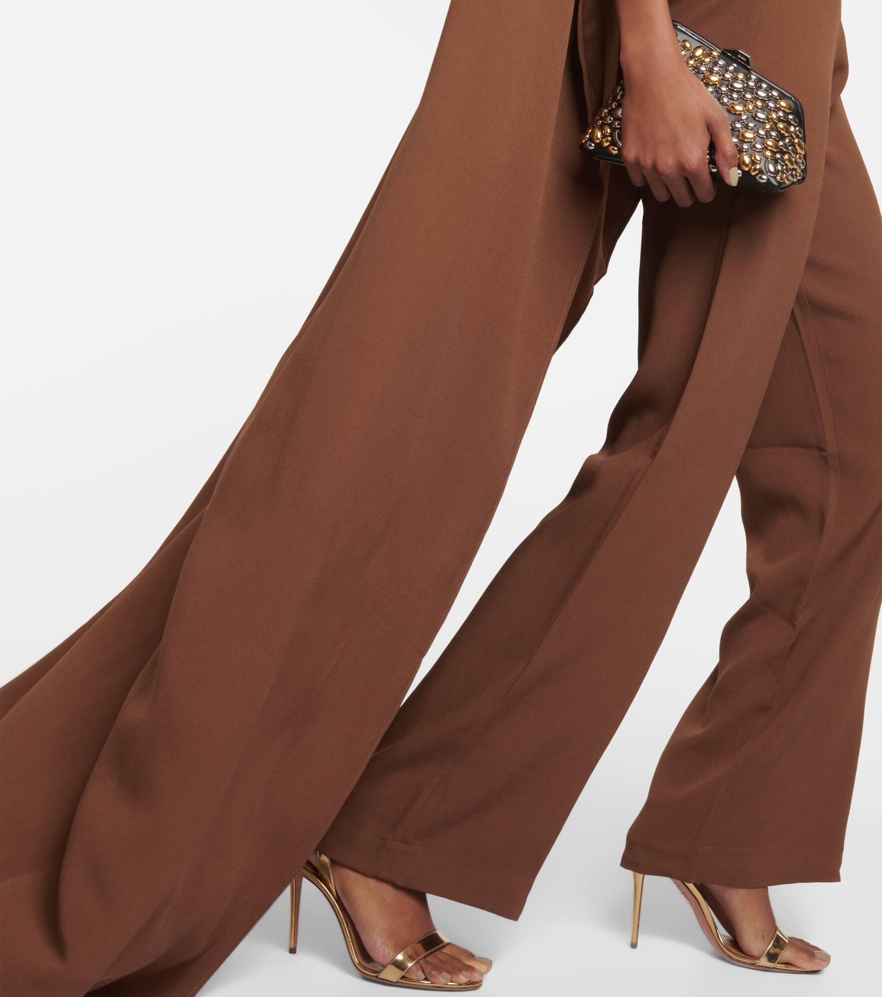 Jerry draped wide-leg jumpsuit - 5