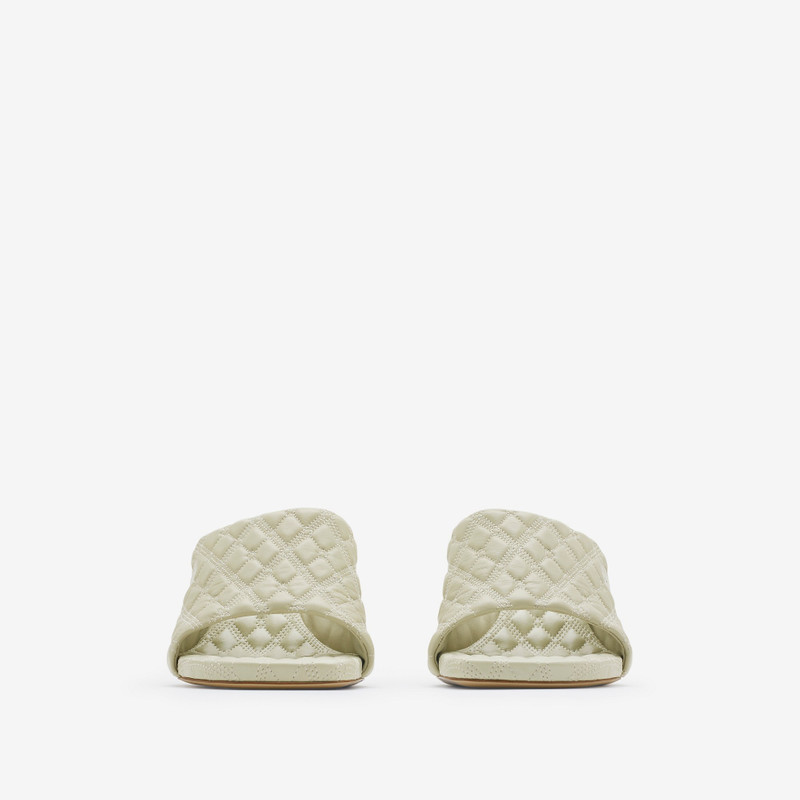 Leather Quilt Mules 3