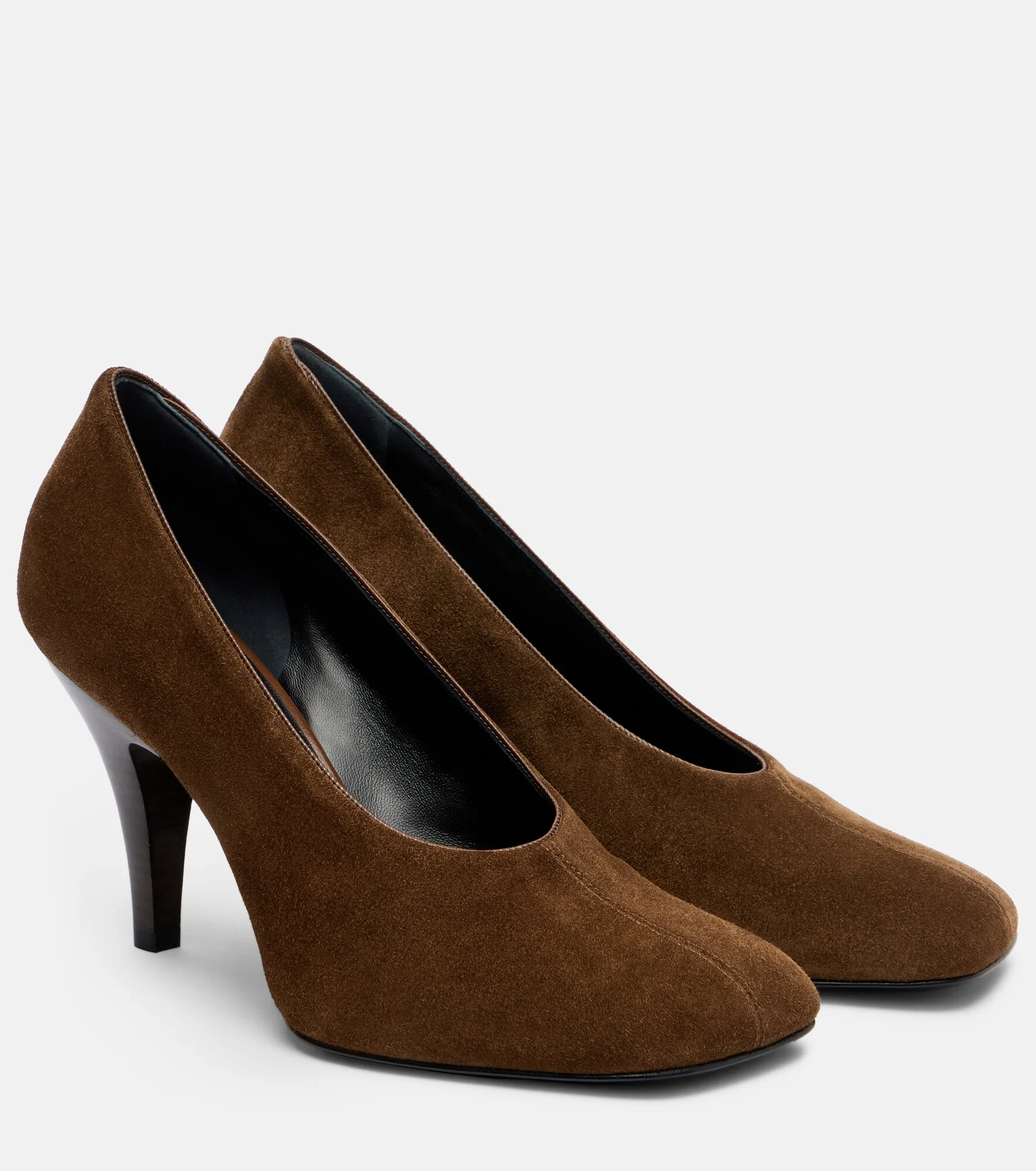 Suede pumps - 1