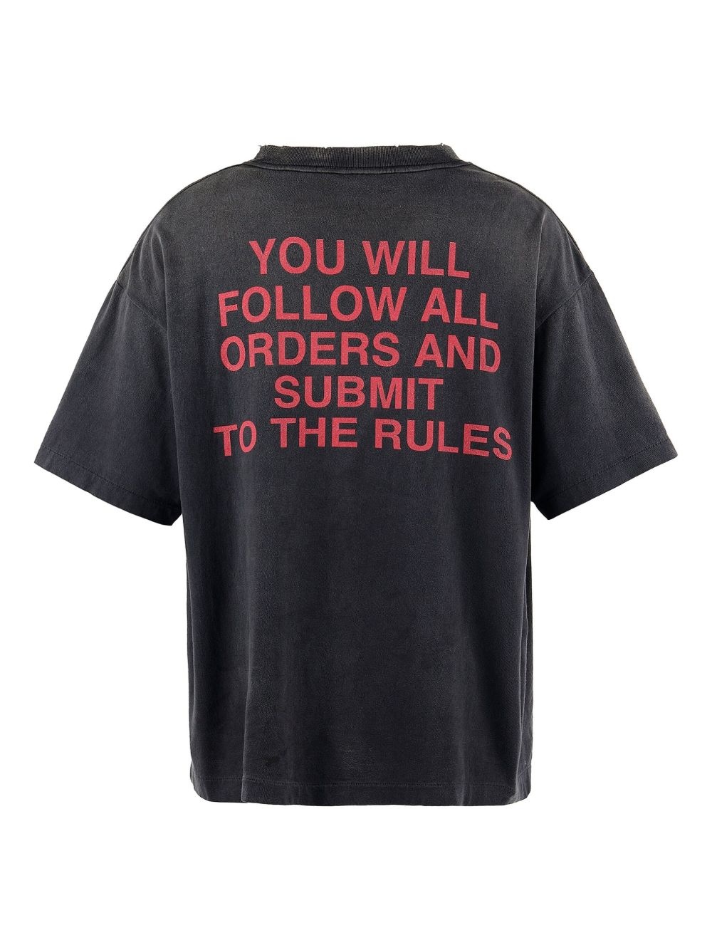 slogan-print T-shirt - 2