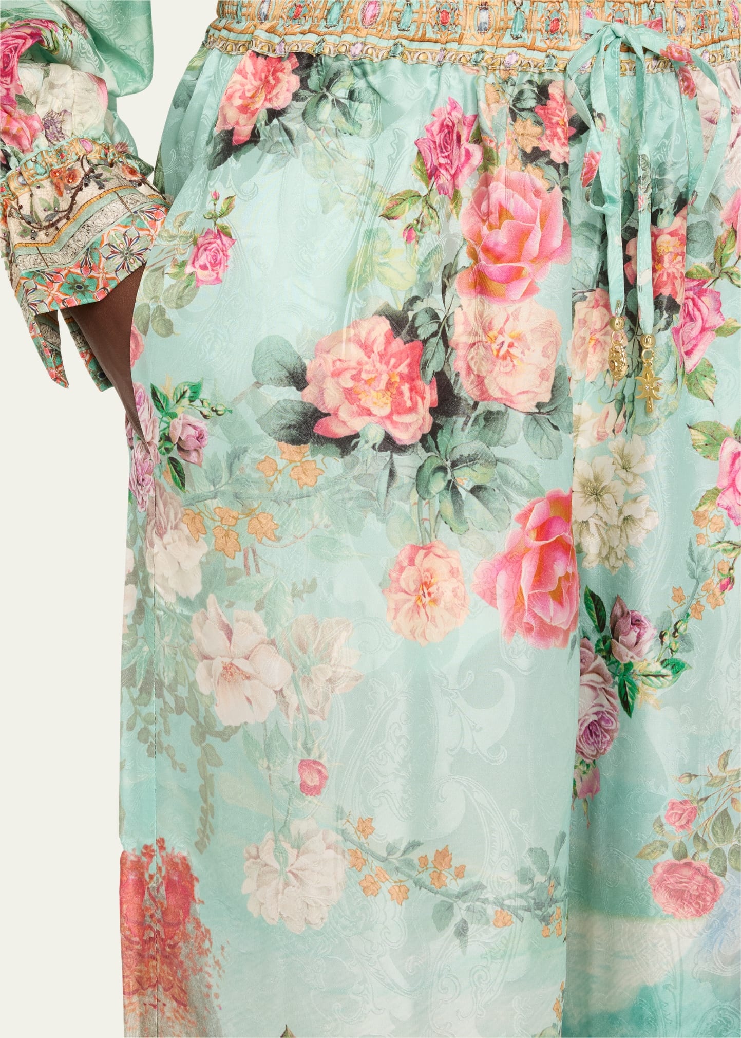 The Jewellery Museum Silk Lounge Pants - 5