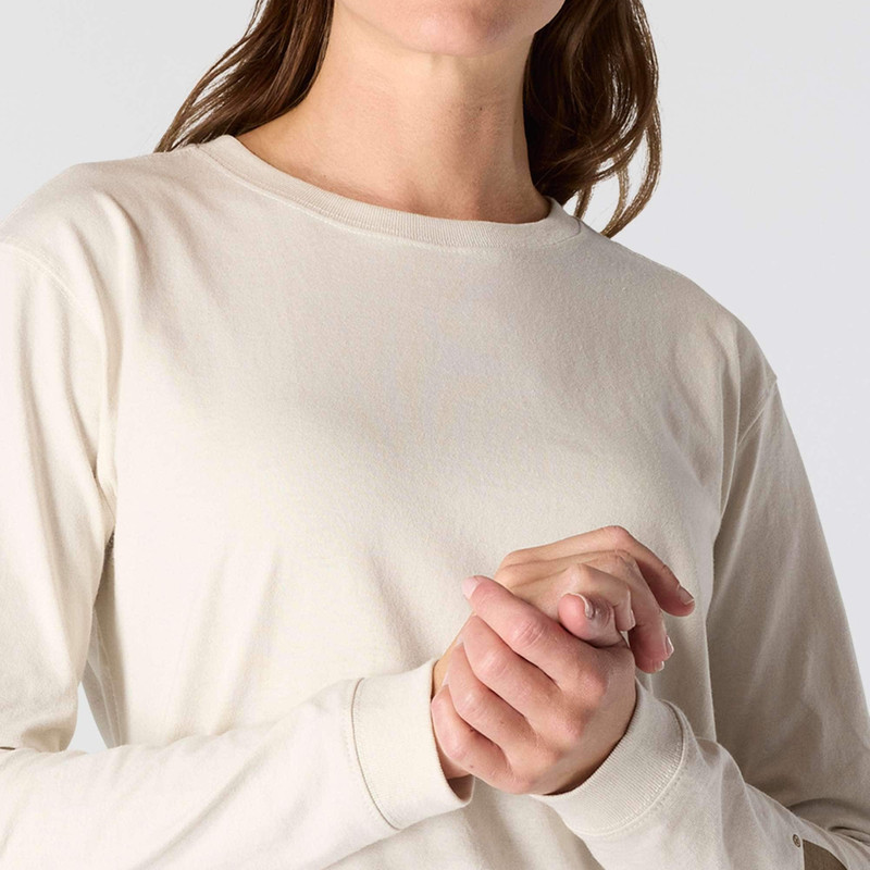 Women's Dearborn Loose LS Logo T-Shirt 3