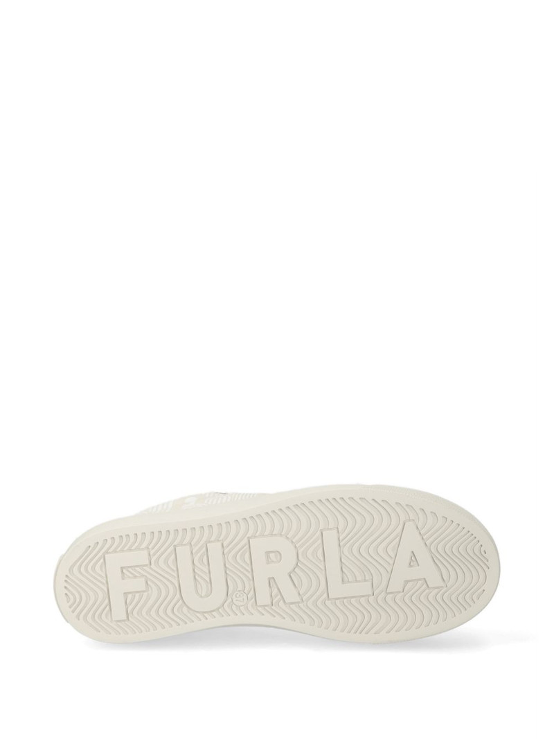 monogram-pattern flatform sneakers 5