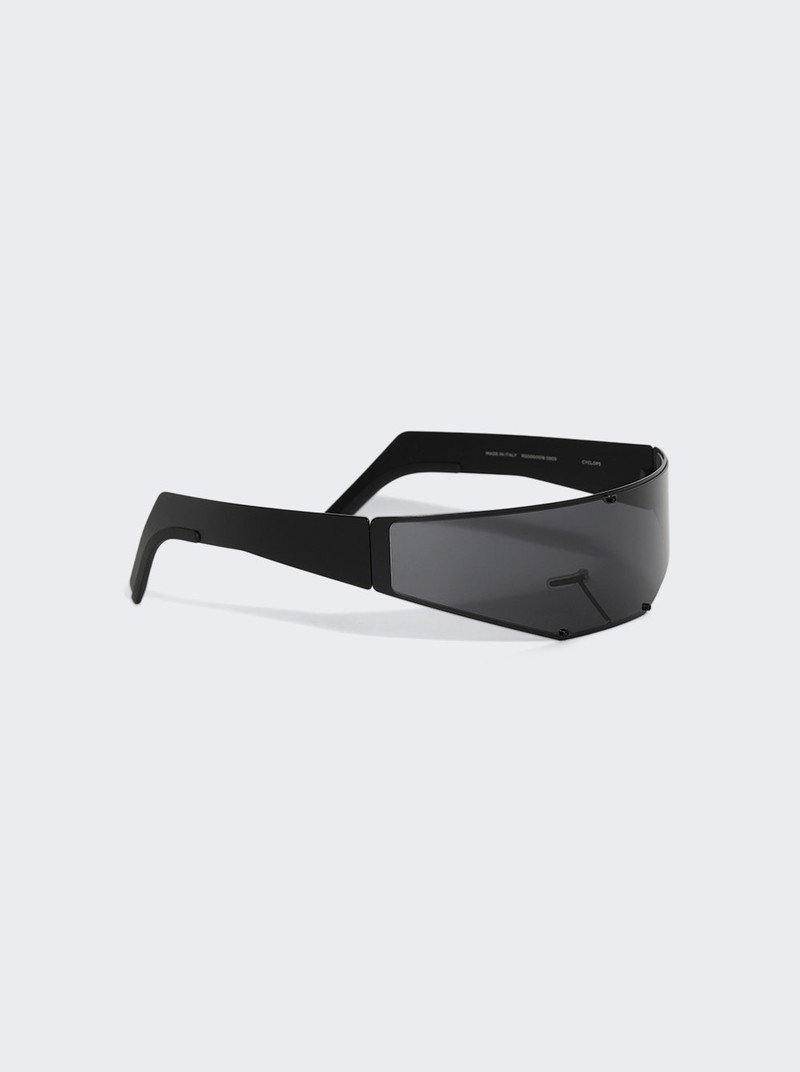 Rick Owens Cyclops Sunglasses Black outlook