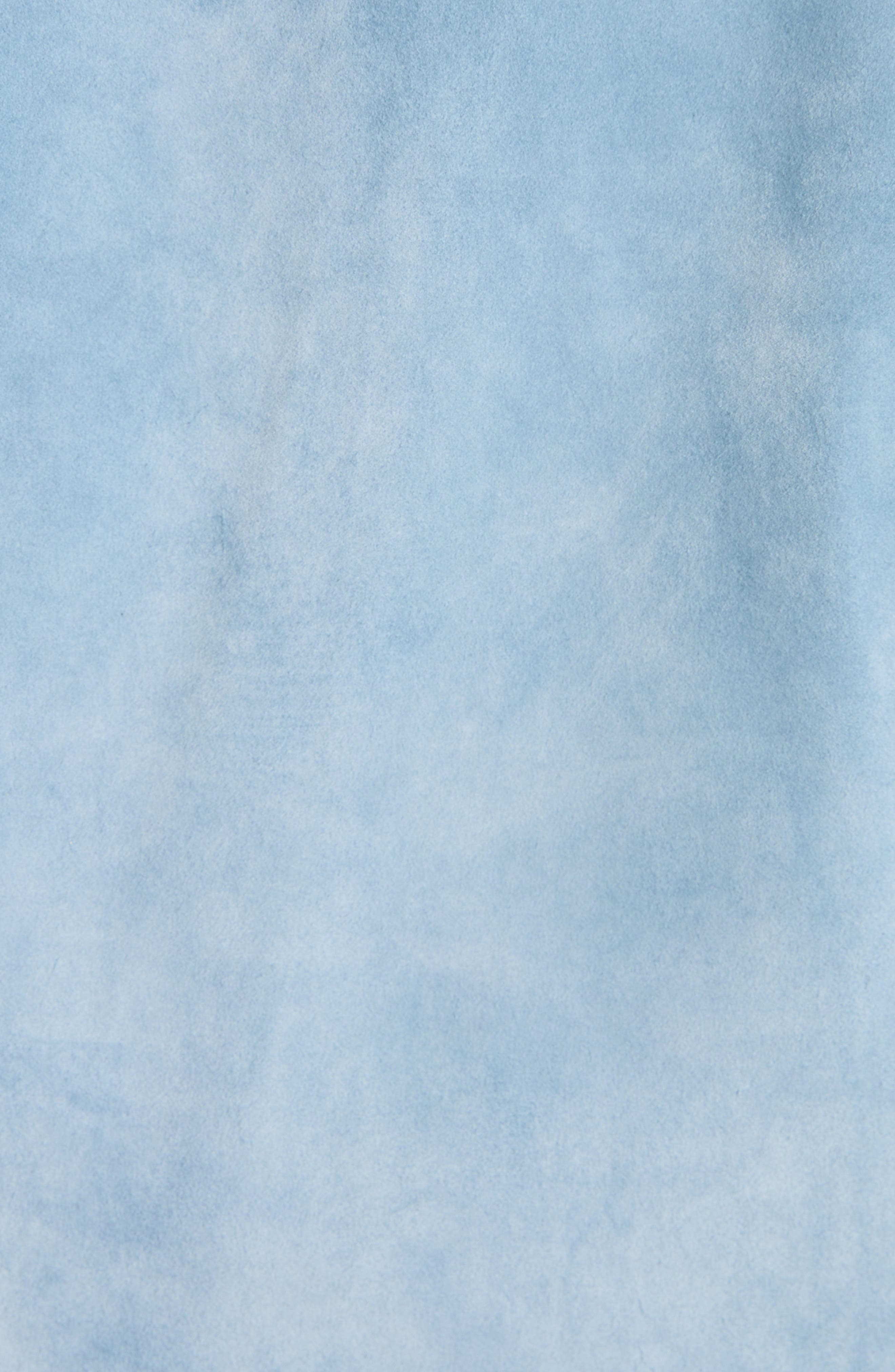 TOM FORD Suede Western Shirt in Hb297 Azure at Nordstrom - 6