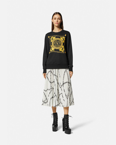 VERSACE JEANS COUTURE V-Emblem Chain Sweatshirt outlook