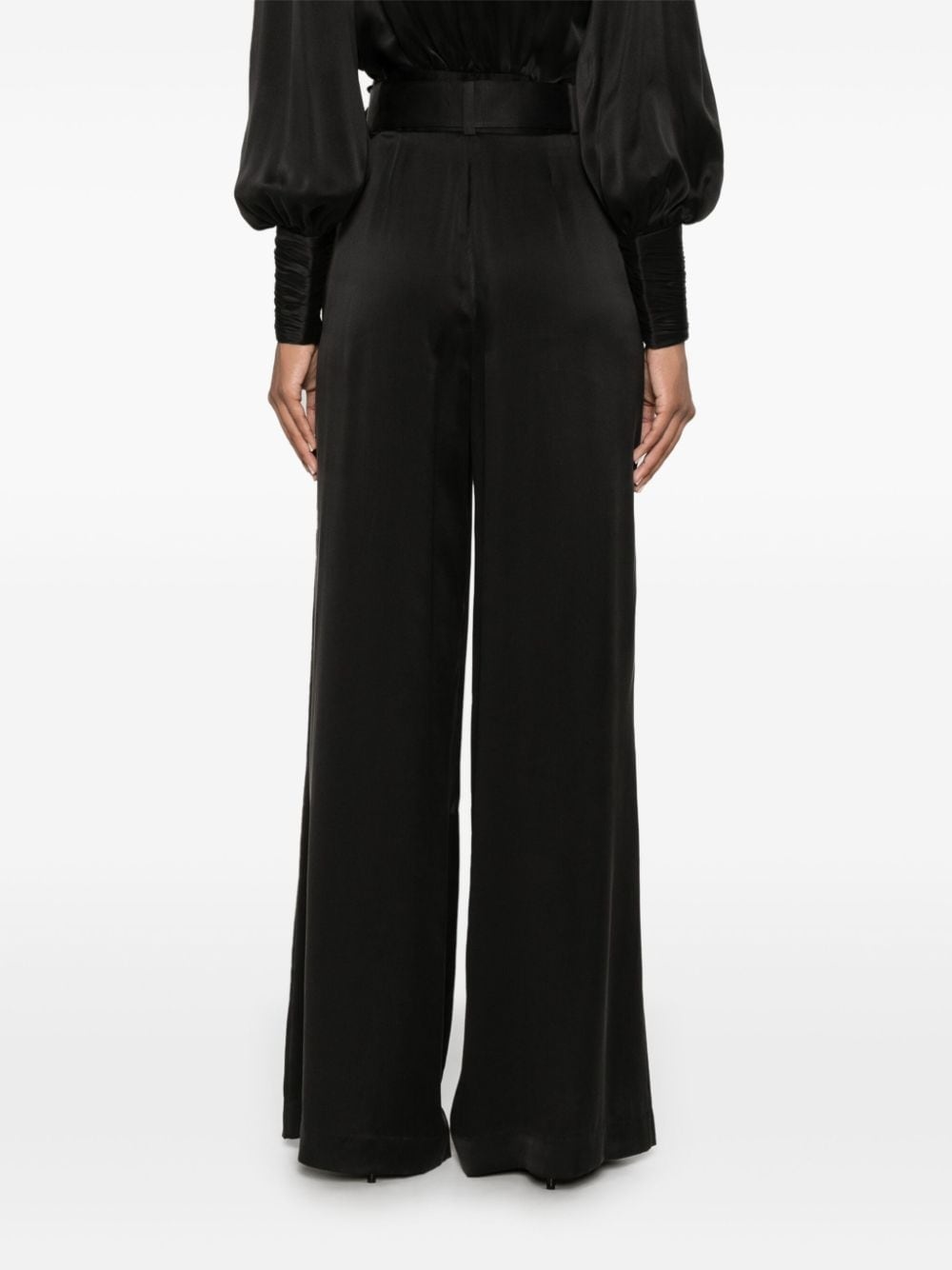 silk palazzo pants - 4