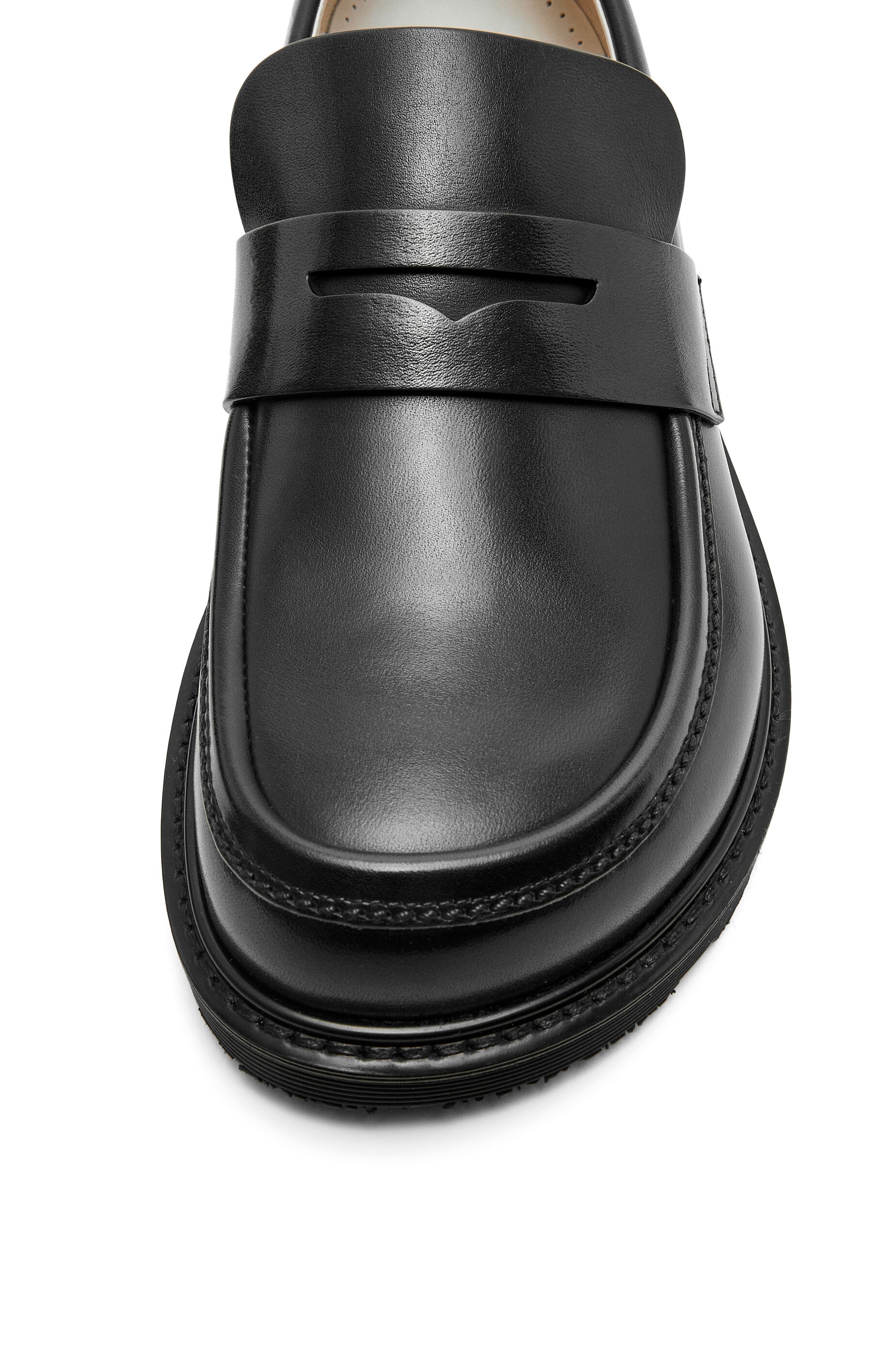 Blaze loafer in bicolour brushed-off calfskin - 4