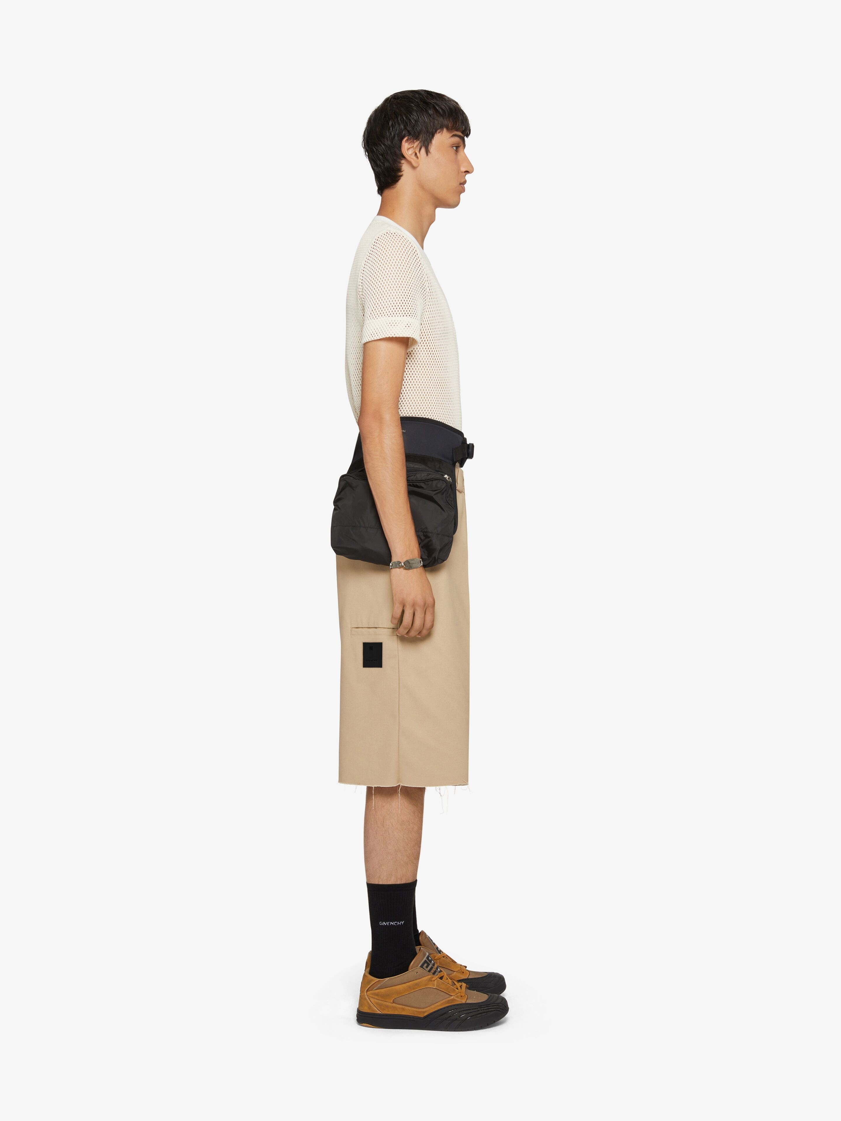 EXTRA SLIM FIT T-SHIRT IN MESH - 3