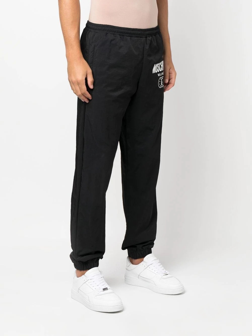 logo-print straight-leg track pants - 3