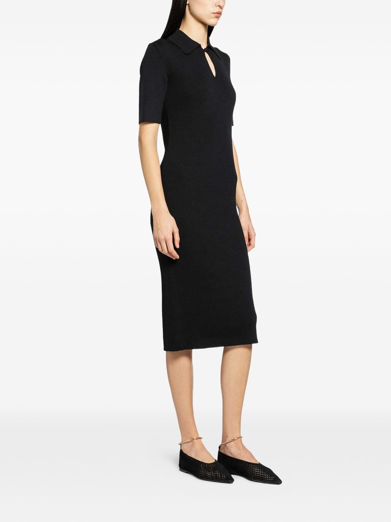 Jil Sander wool midi polo dress outlook