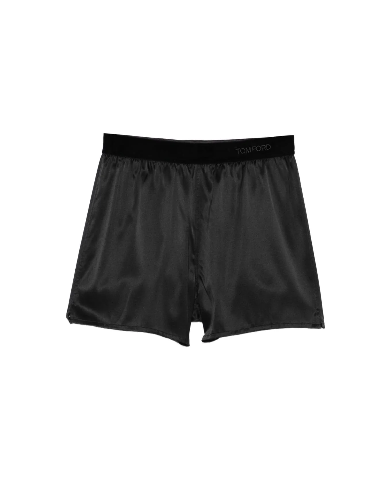 Silk Pajama Shorts - 1