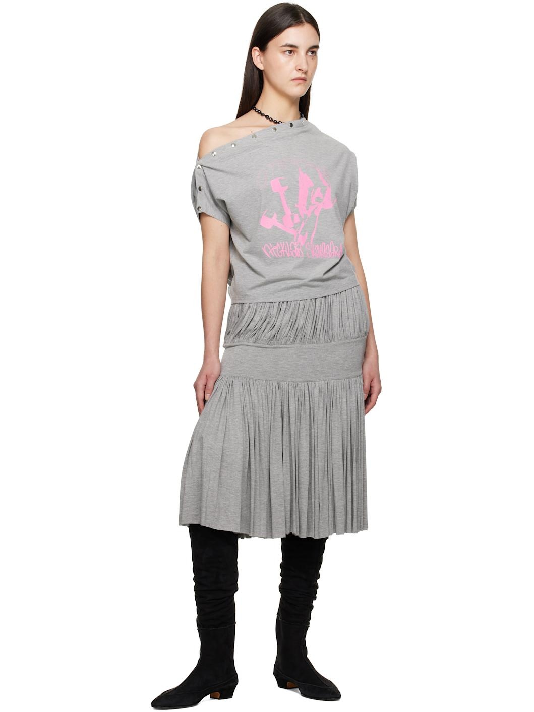 Gray Birtha T-shirt - 4