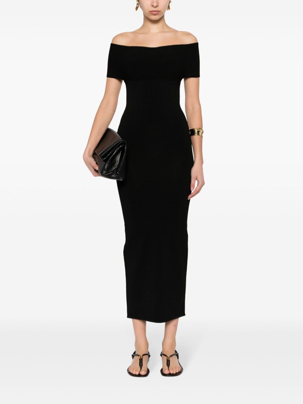 fine-knit maxi dress - 2
